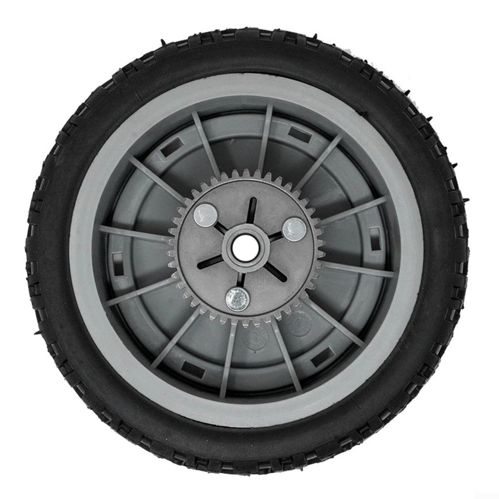 Conjunto de engranaje de rueda trasera compatible con TORO 107-3709 para cortacésped modelos 20053 a 20384, mejorando la tracción y maniobrabilidad en terrenos irregulares (2 piezas)