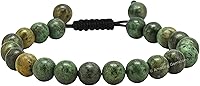 Vista 299 de Amazing Gemstone Crystal Bracelet for Women Men's Gifts - Protection Healing Crystal Bracelet - 8mm Gemstone Beaded Adjustable Bracelet Pulseras