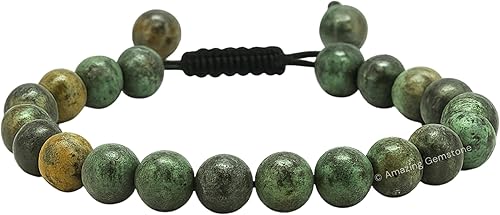 Miniatura 299 de Amazing Gemstone Crystal Bracelet for Women Men's Gifts - Protection Healing Crystal Bracelet - 8mm Gemstone Beaded Adjustable Bracelet Pulseras