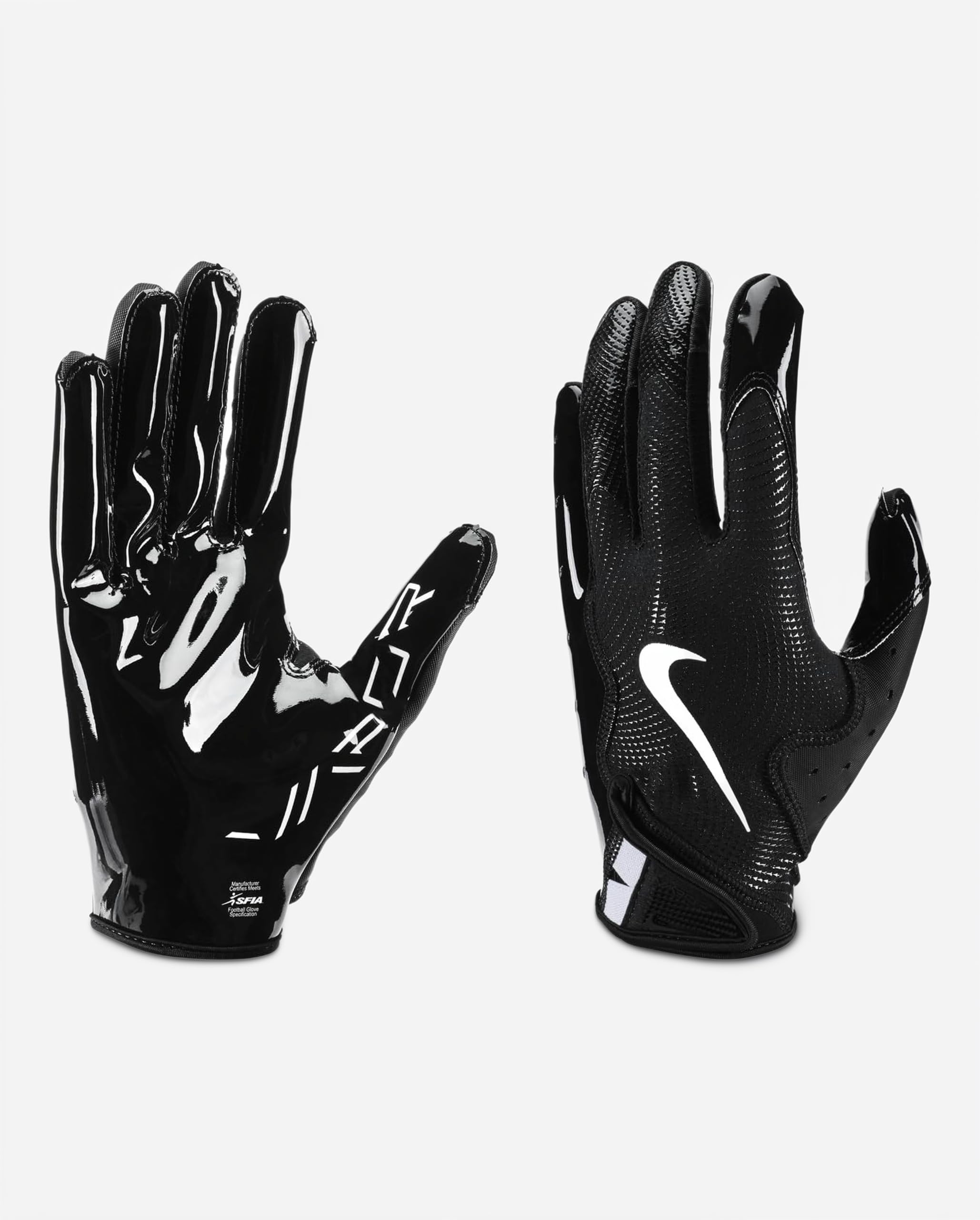 Nike Gloves Vapor Jet 8.0 Black/Black/White X-Large : Amazon.co.uk
