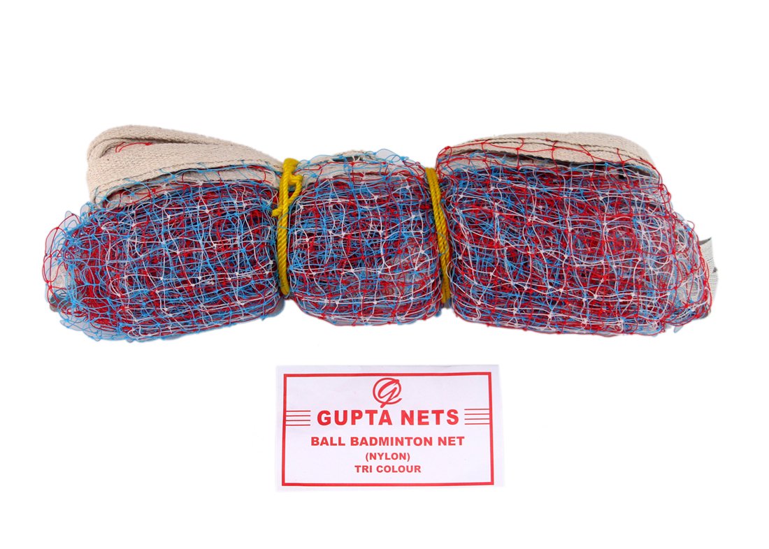 Buy Gupta's Ball Badminton Net Superior Tri Colour Online at Low