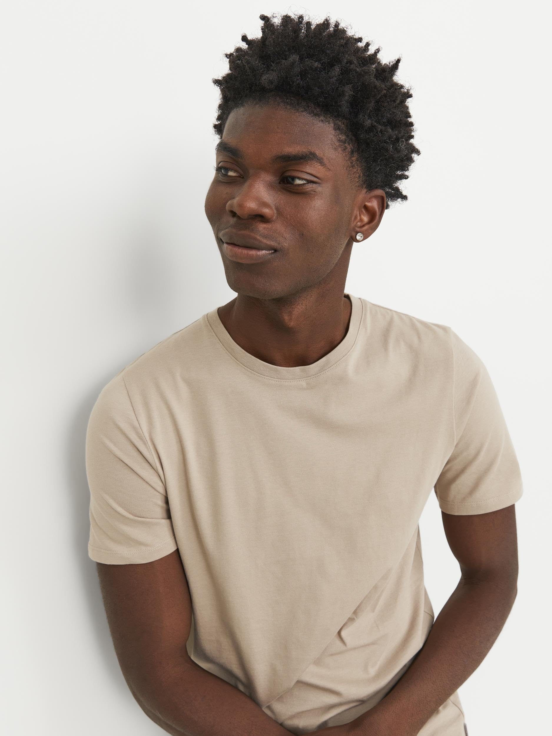 JACK & JONES T-Shirt Plain O-Neck T-Shirt | Camiseta