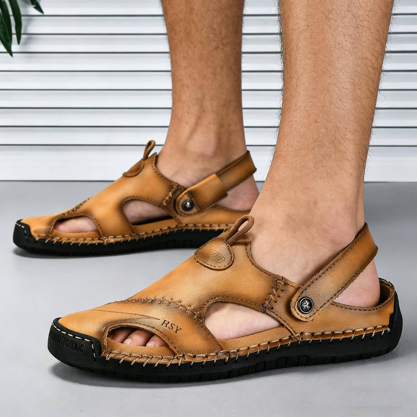 honeystore huaraches - Premium Woven Leather