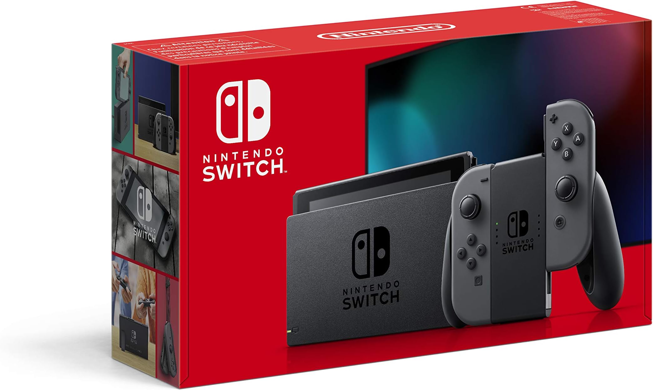 Nintendo Switch - Konsole Grau (neue Edition)