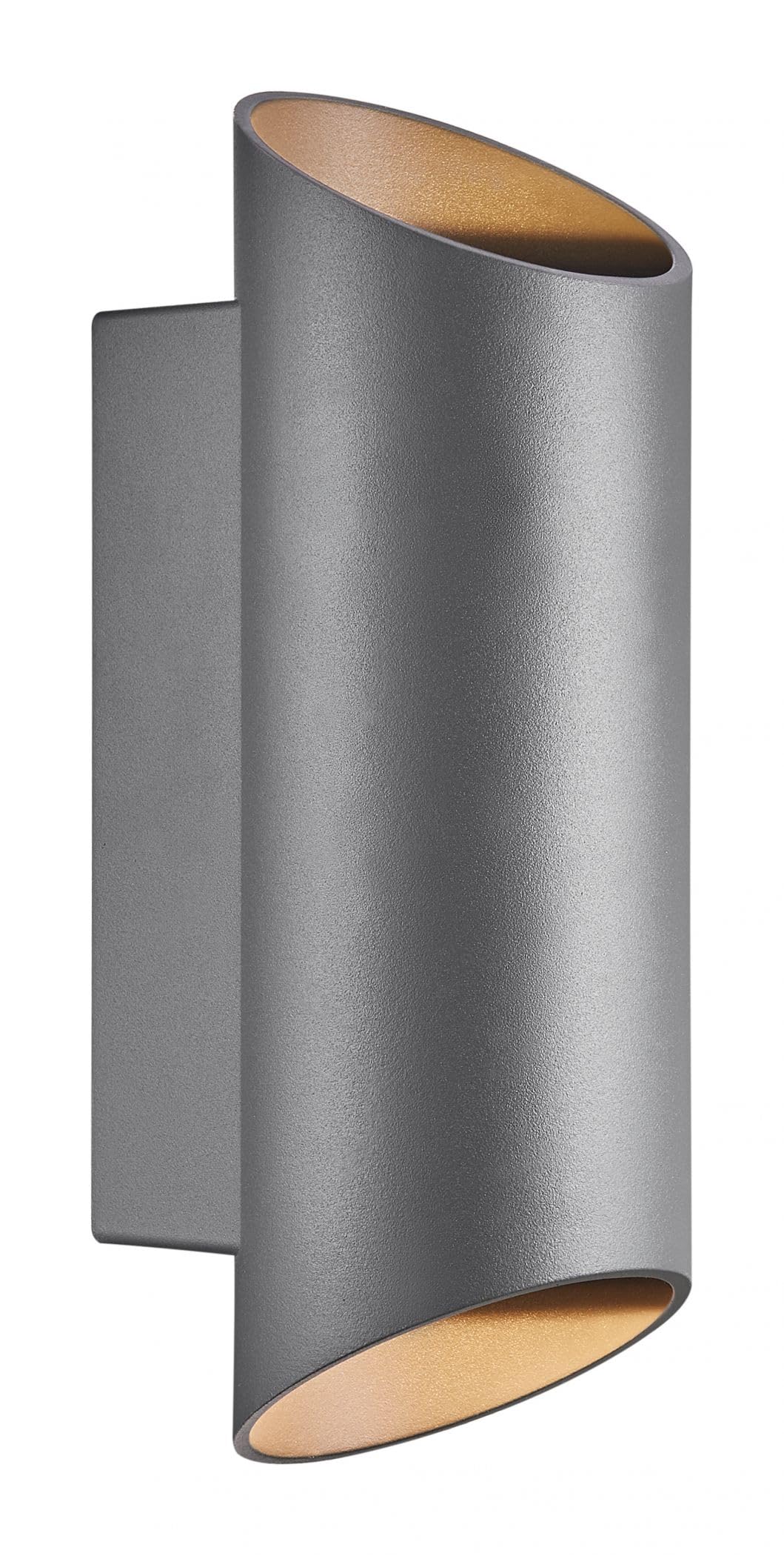 Nordlux Nico Outdoor Aluminium Wall Light Weatherproof Black,mains from B&Q