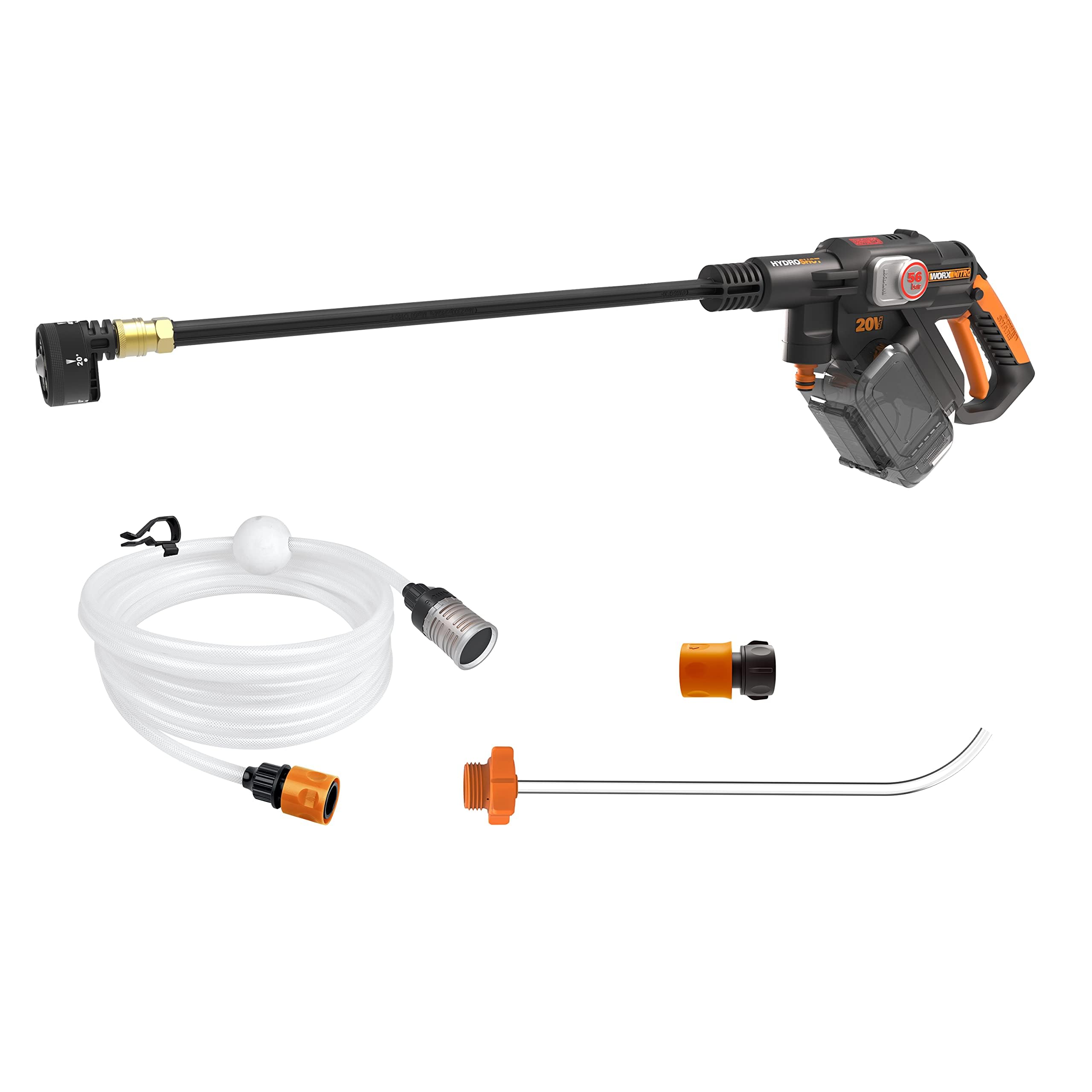 Worx - WG633E.9 - HydroShot Cordless Brushless Pressure Cleaner