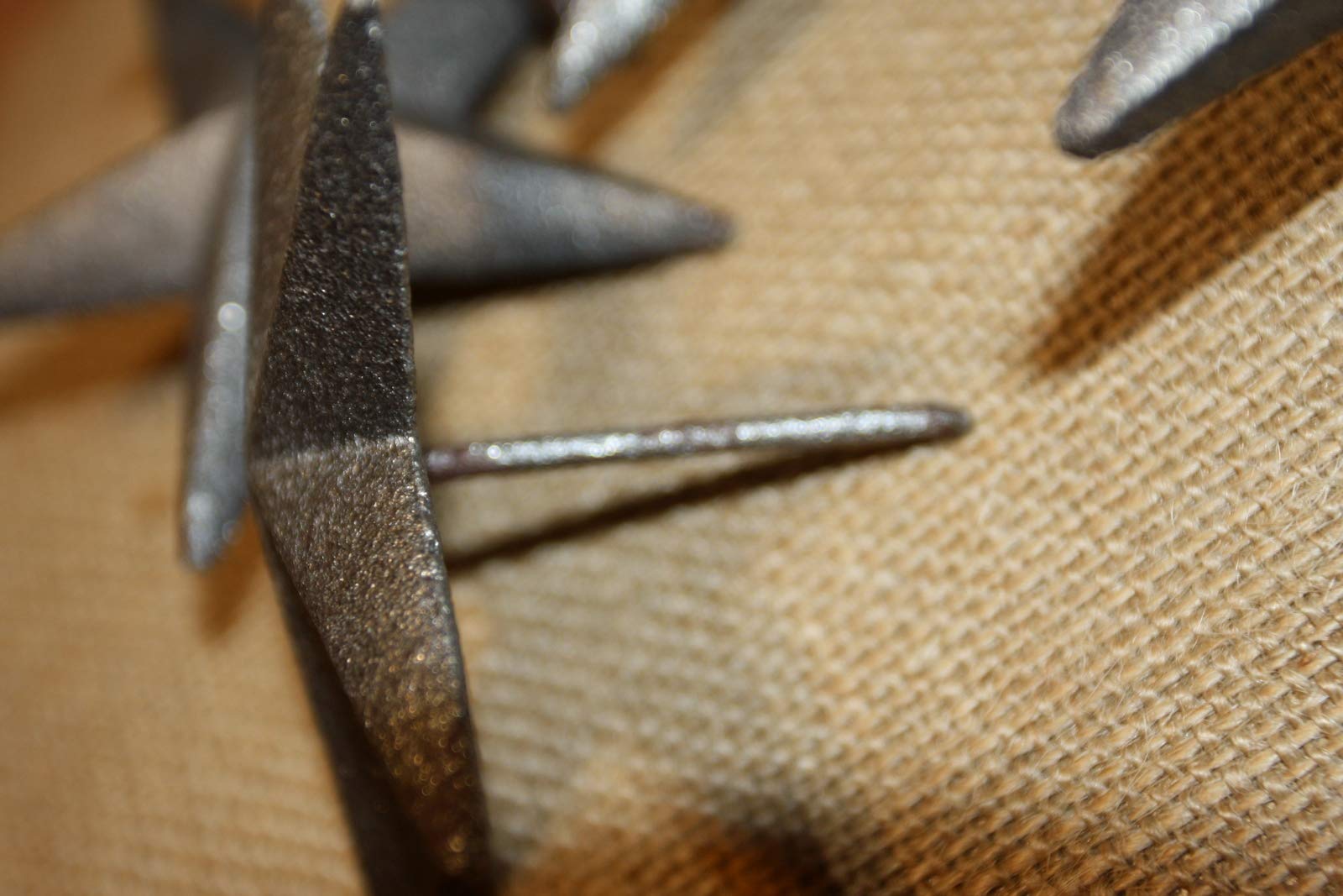 Southern Metal Extra Large Cast Iron Lone Star Clavos 3 1/2 inch ~ Set of 10