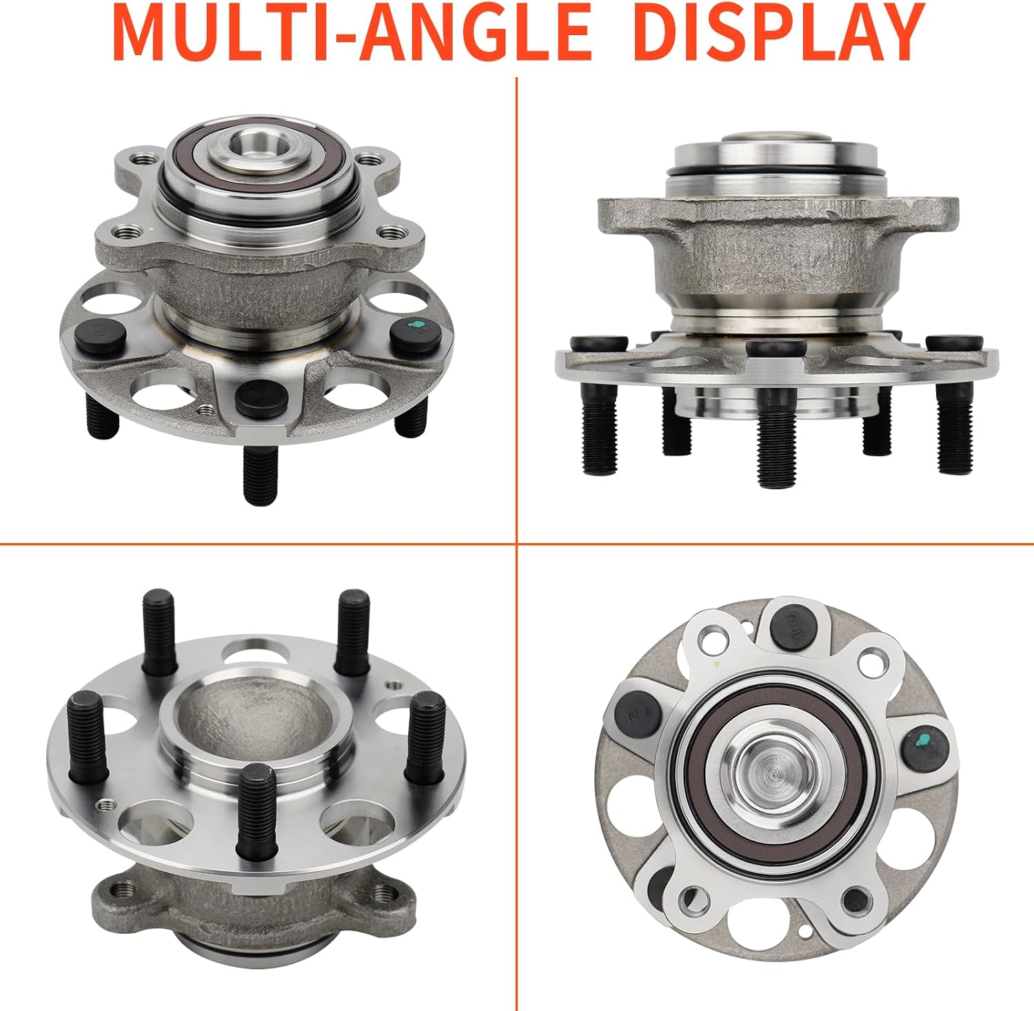 DRIVESTAR 512257 Only 1.8L Rear Wheel Hub and Bearing Assembly for Honda Civic LX DX LX-S DX-G 2006-2011, 5 Lugs with Encoder ABS