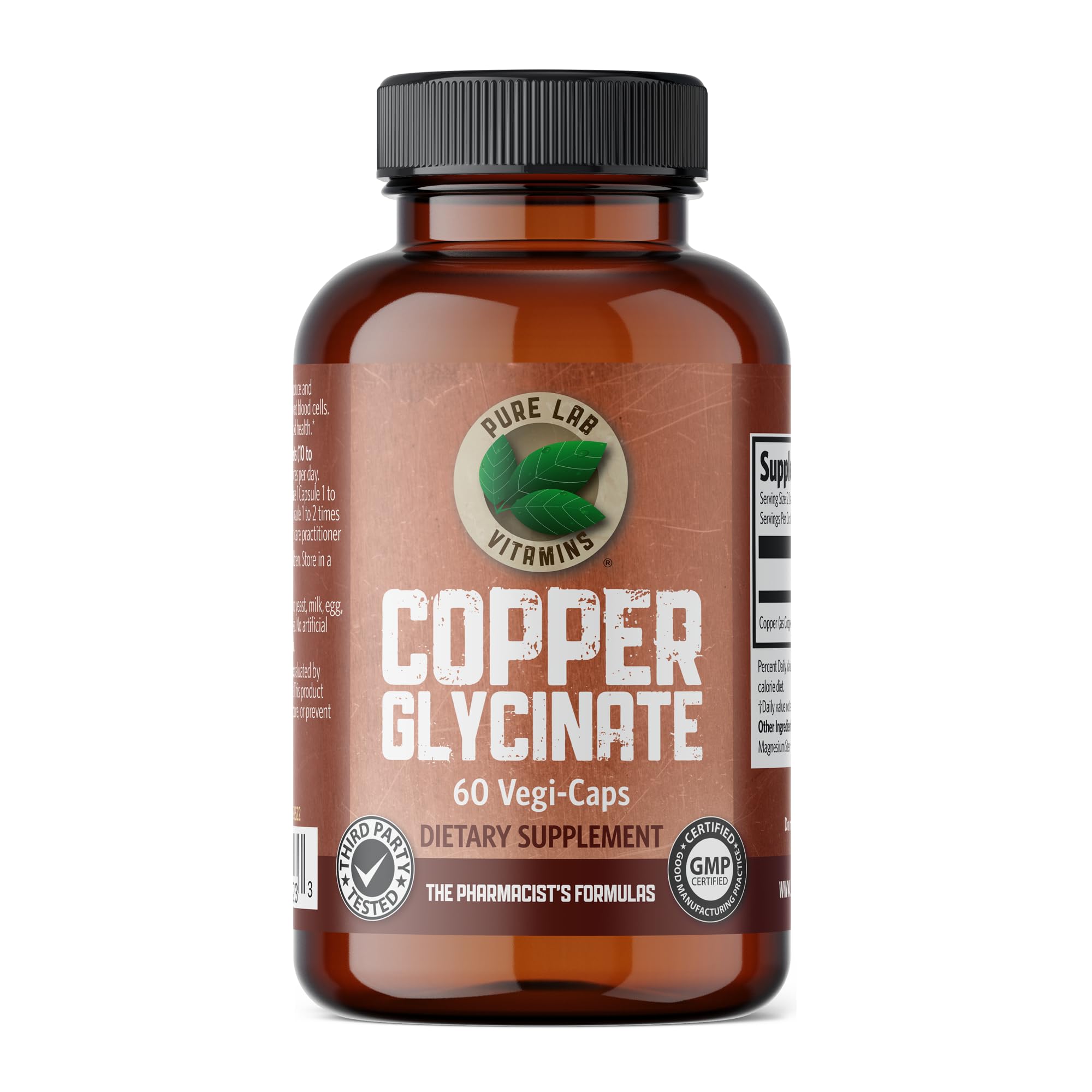 Pure Lab Vitamins Copper Glycinate