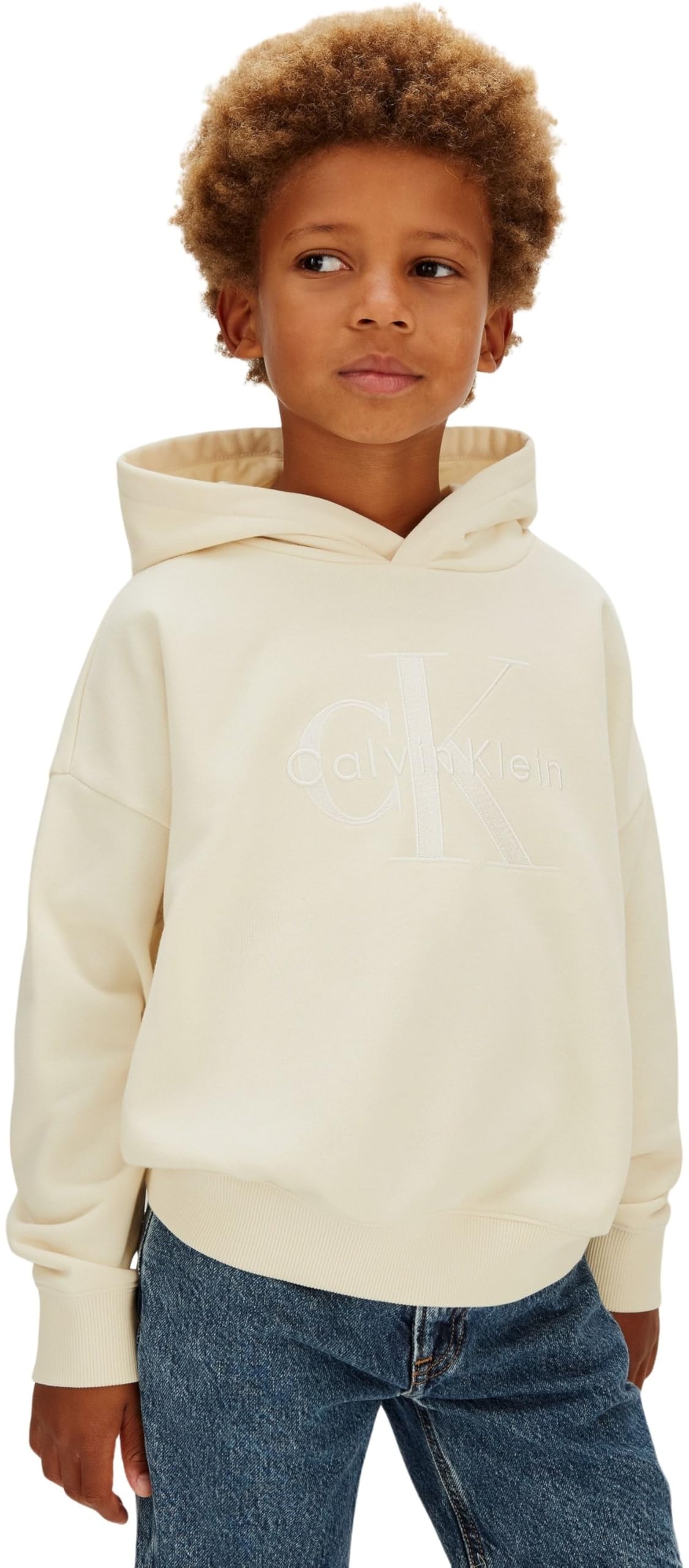 Calvin Klein Inne bluzy Chłopcy Mono Logo Hoodie Lvcksjb09b