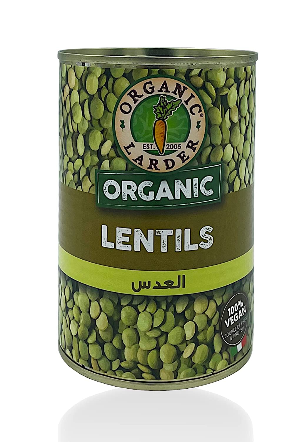 ORGANIC LARDER ORGANIC LENTILS 400G