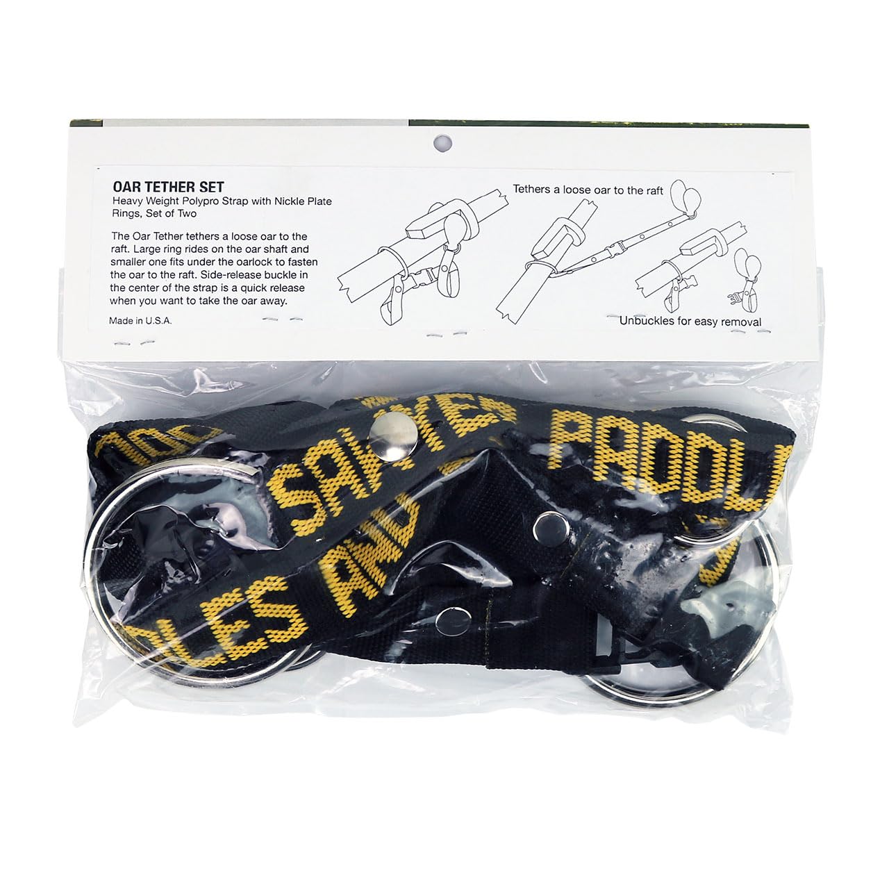 Sawyer Ring Oar Tethers (Pair)