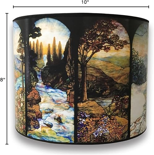 Vista 64 de Royal Designs, Inc. Pantalla de lámpara de tapa dura.