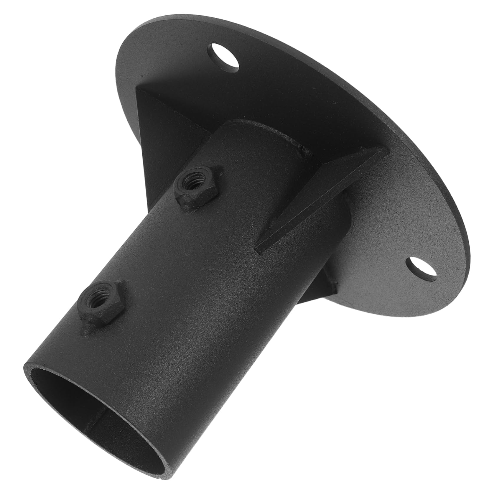 Base de support de poteau Lurrose avec bride pour fixation solide au sol - 8