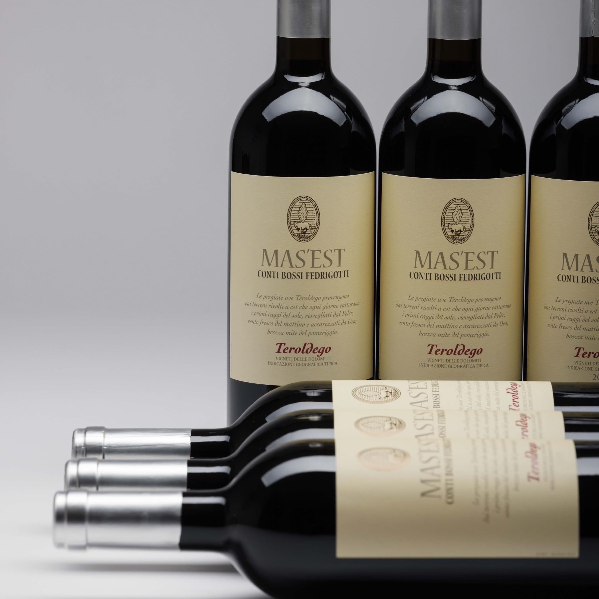 BOSSI FEDRIGOTTI "MAS'EST TEROLDEGO" 2023 | Vigneti delle Dolomiti IGT | 750 ml | 6 bottiglie