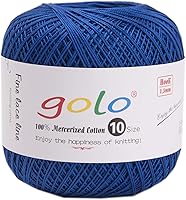 Vista 104 de golo 24 bolas hilo de ganchillo tamaño 10 hilo para tejer a mano hilo de ganchillo 10-24-1