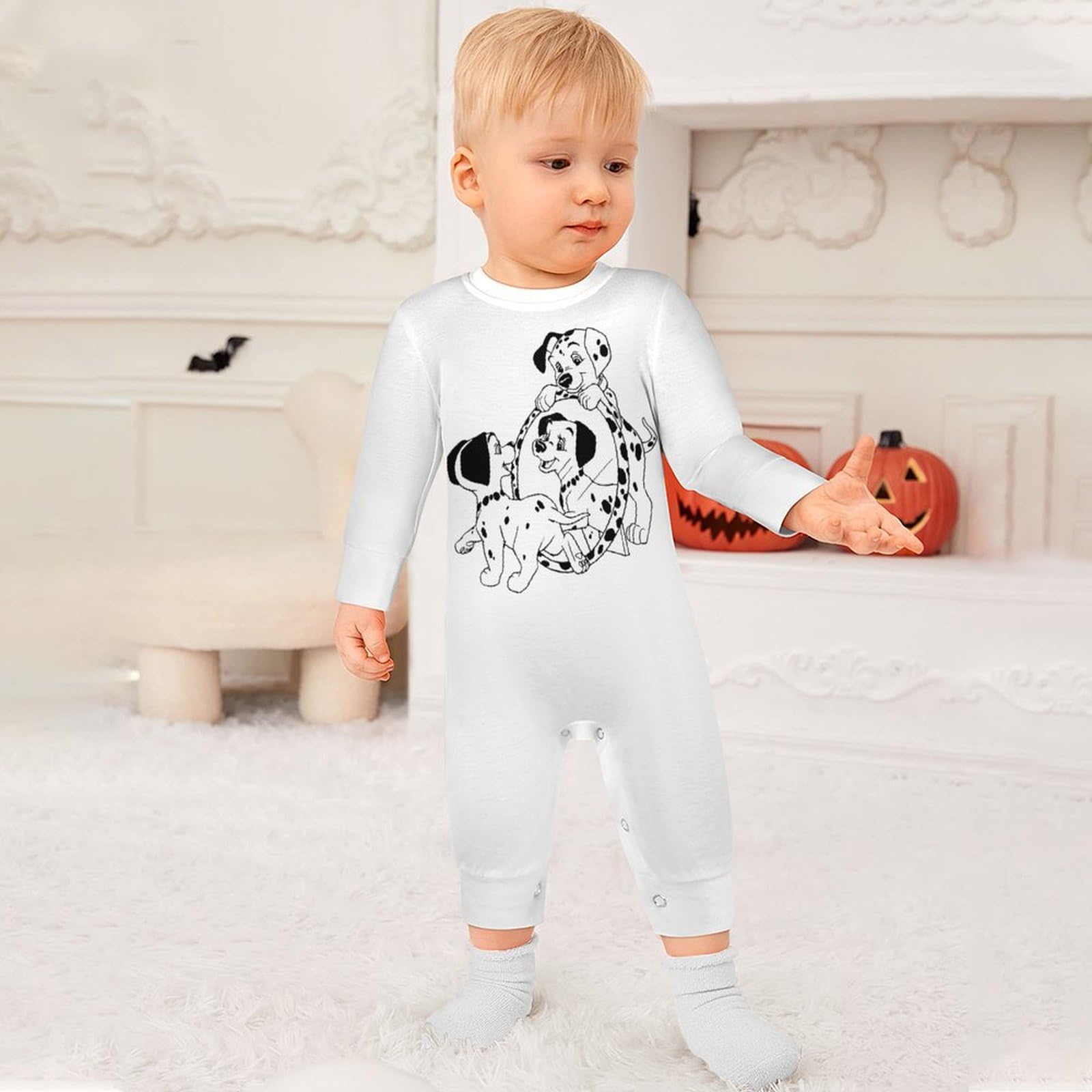 Amazon.co.jp: ベビー服 101匹わんちゃん ダルメシアン 男の子 女の子 