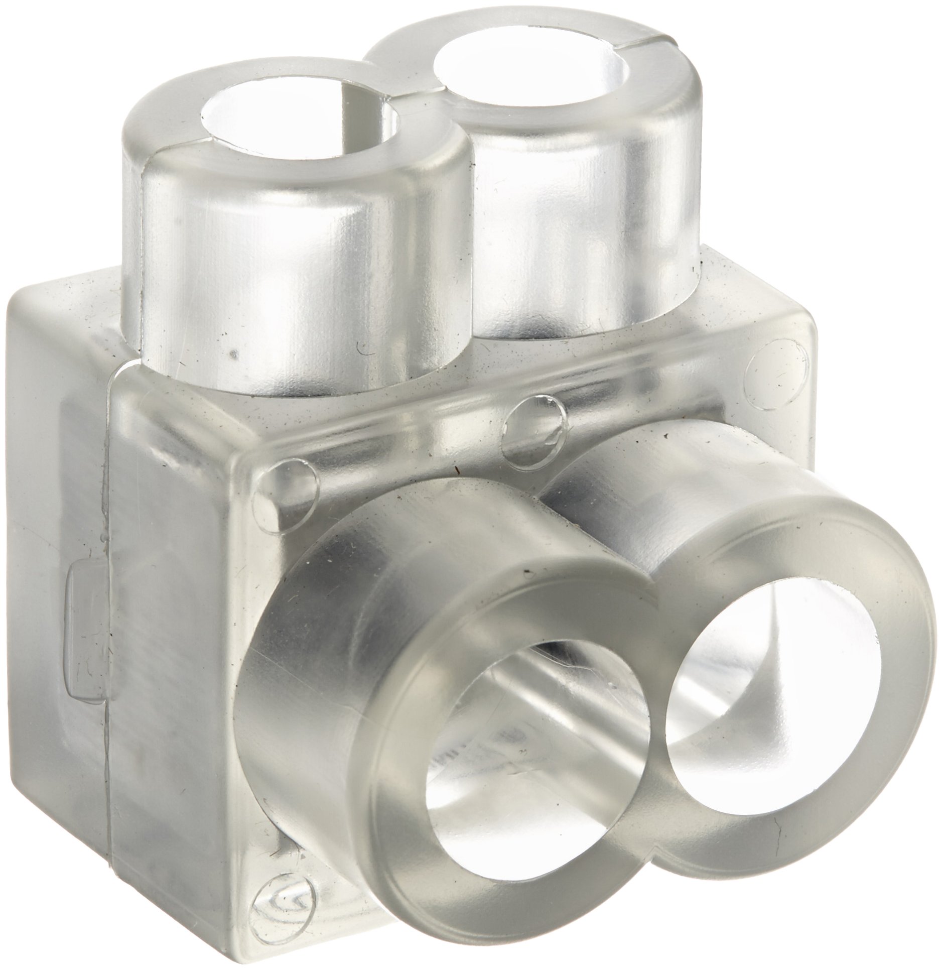 Burndy BIT4 Unitap Clear Insulated Multiple Tap Connector, 14 - #4 AWG/kcmil Wire Range, 1.16