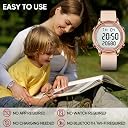 TIMEURE Pedometer Watch for Women Step Counter for Walking No App TU-2509 gallery image