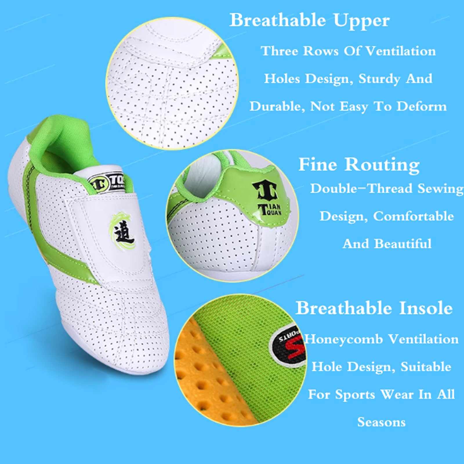 Taekwondo Kampfsportschuhe - Rutschfeste Trainingsschuhe Für Karate & Kung Fu