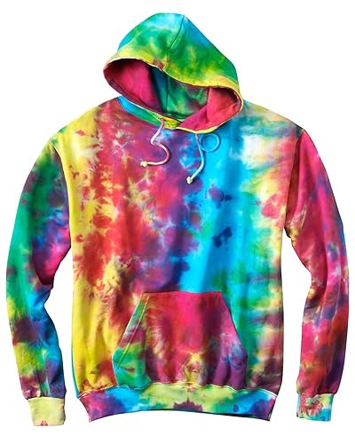 Tie Dye Colortone Adult Spider Hood