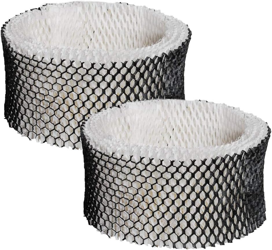 HIFROM Humidifier Air Filter HWF62 Compatible with Holmes Sunbeam Bionaire Honeywell Humidifier,Filter A,HWF62CS HWF62D HWF-62 Replacement for HM1281,HM1701,HM1761,HM1297,HM2409 (2 Pcs)