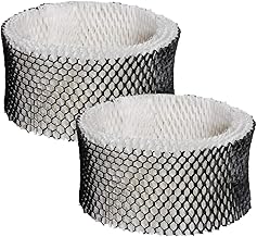 HIFROM Humidifier Air Filter HWF62 Compatible with Holmes Sunbeam Bionaire Honeywell Humidifier,Filter A,HWF62CS HWF62D HWF-62 Replacement for HM1281,HM1701,HM1761,HM1297,HM2409 (2 Pcs)