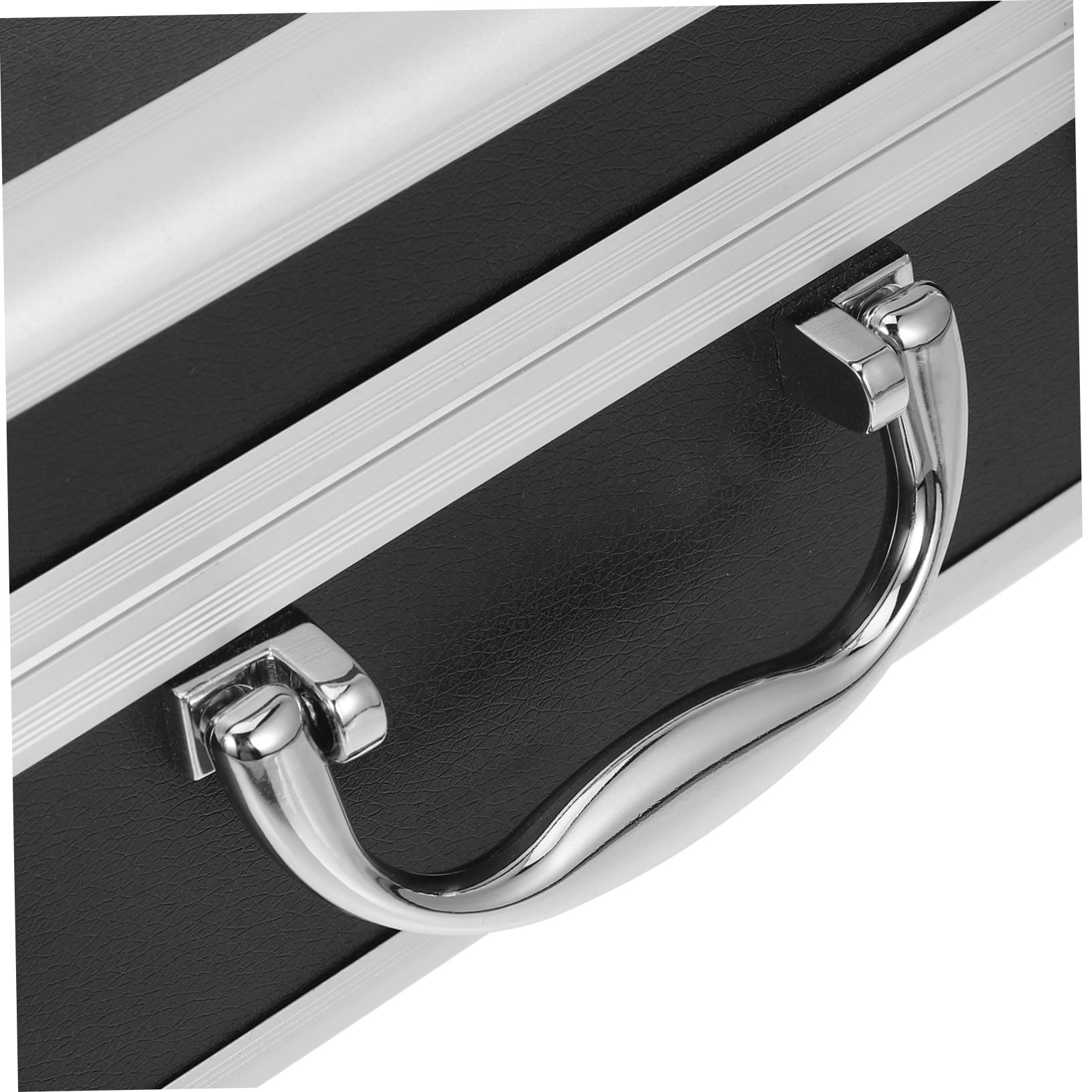 Kisangel Mallette de Rangement Outil Alliage Aluminium Capacité Importante Fermeture Sécurisée à Code Valise Portable pour Organisation Pratique Maison et Déplacement