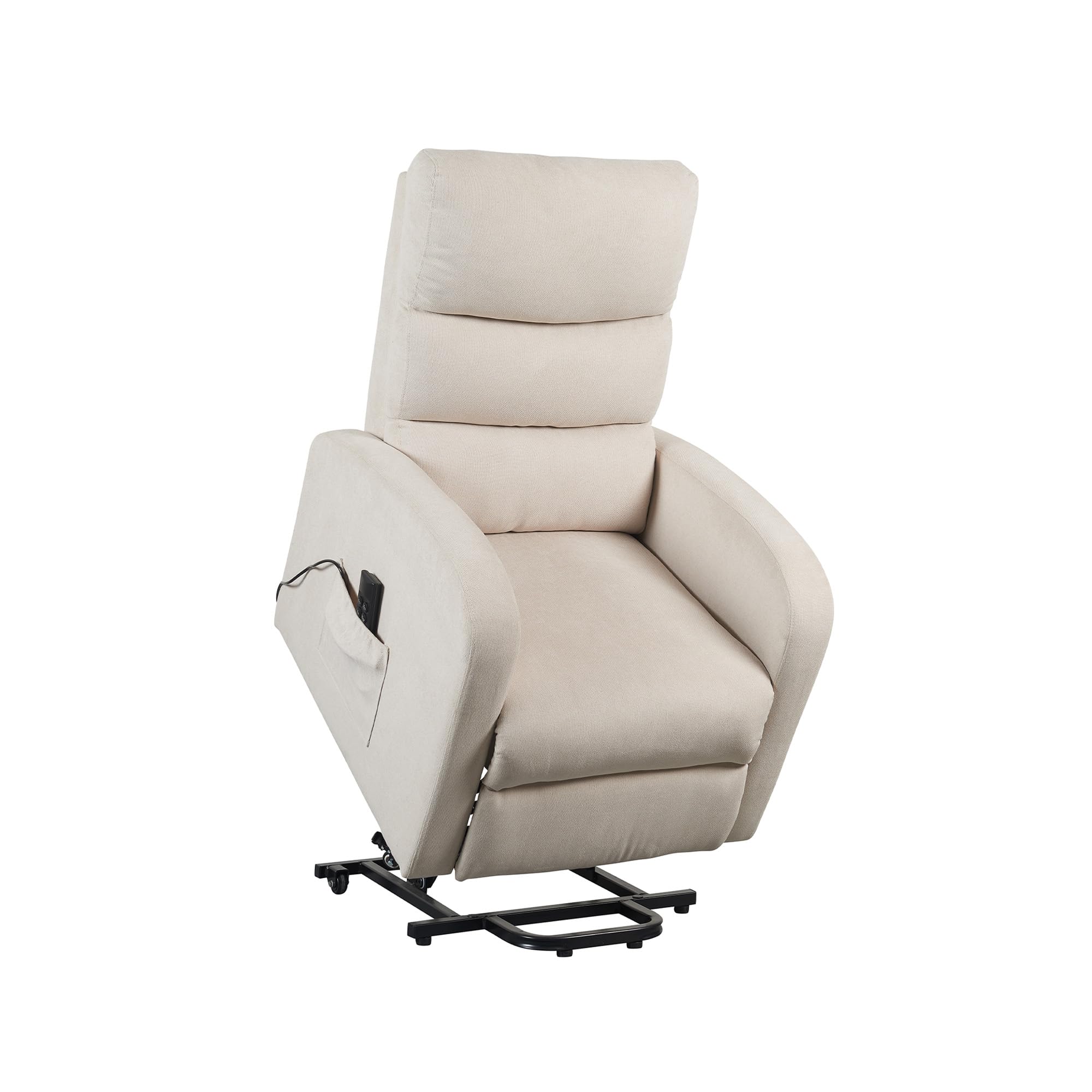 POLTRONE ITALIA - Jessica1 Fernsehsessel mit elektrischer Aufstehhilfe mit 1 Motor und 4 Rädern Aufstehsessel Seniorensessel Relaxsessel Medizinprodukt der Klasse I