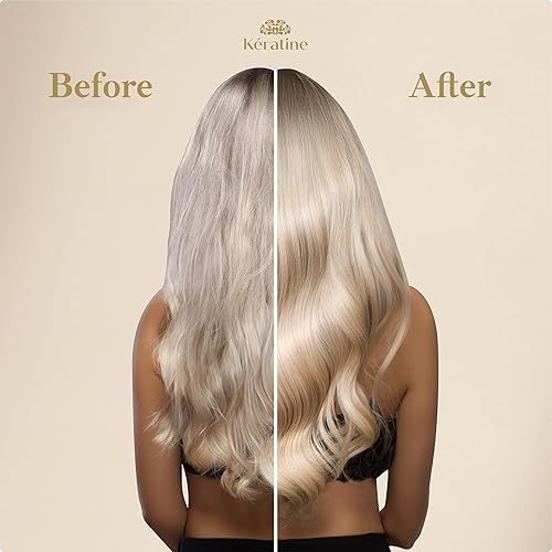 Miniatura 3 de arganicare Reparación Queratina Champú con aceite de argán orgánico certificado y Queratina para todos tipos de cabello 13,5FL oz