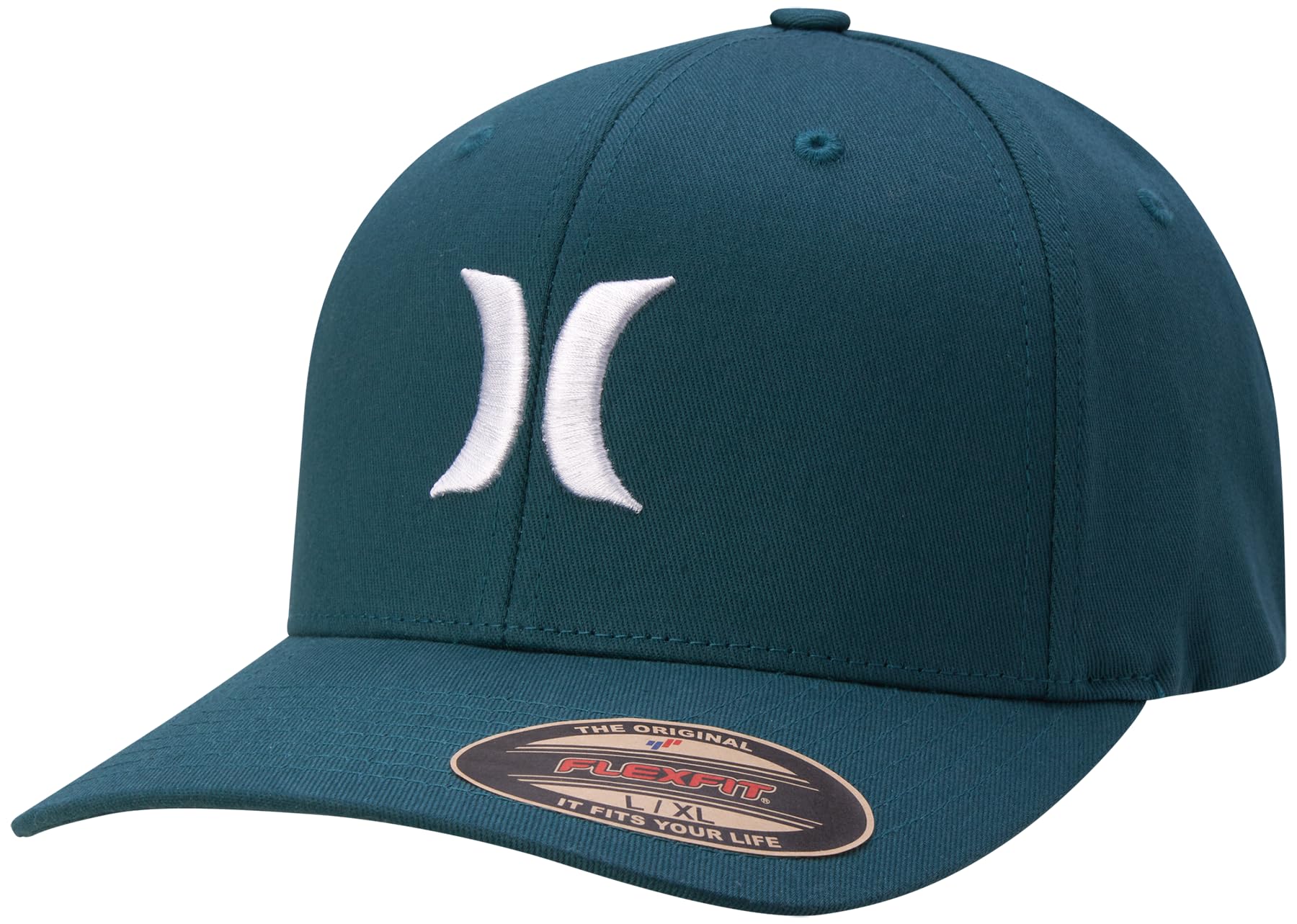 Hurley Mens Baseball Cap Flexfit Fitted Baseball Caps for Men (Sizes:  S-XL)