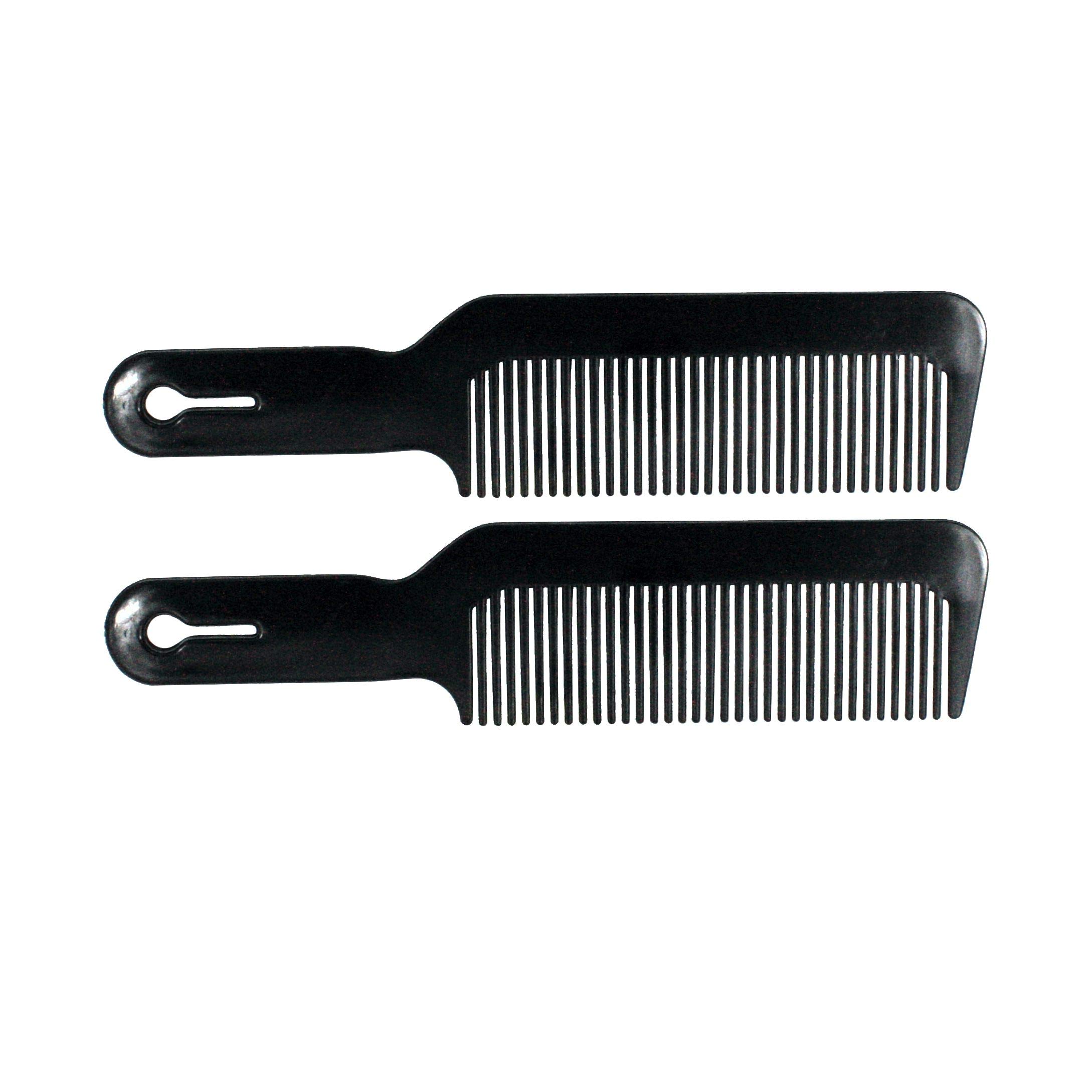8.75in Plastic Flattop Butch Comb PACK OF 2