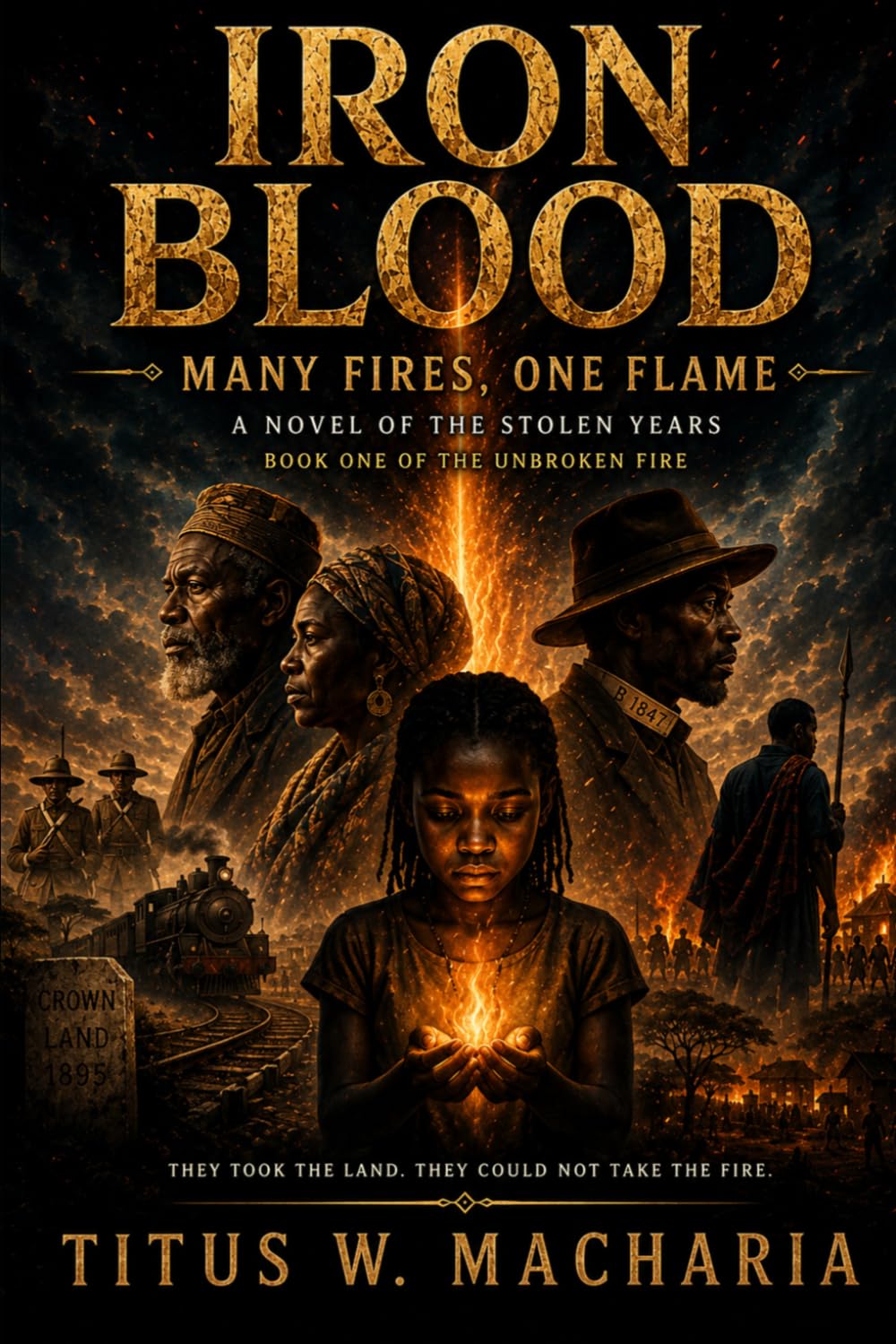 Iron Blood: Many Fires, One Flame: A Novel of the Stolen Years (Book One of The Unbroken Fire) (Iron Blood: The Unbroken Fire)