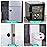 Refrigerator Lock - Heavy Duty Combination Fridge Lock, Child Proof Cabinet Locks,No Keys Needed(Black- 4 Pack)