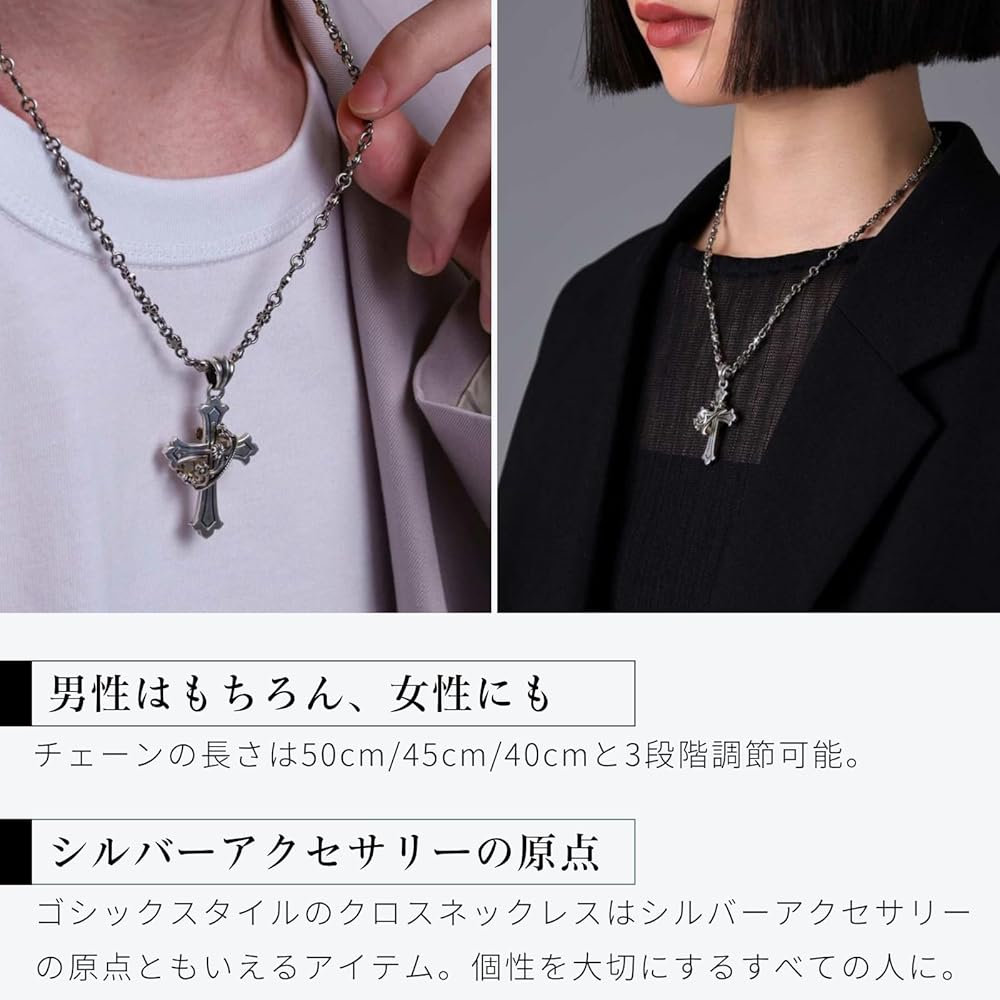 Amazon | [ライオンハート] ネックレス メンズ 人気ブランド シルバー