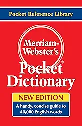 Merriam-Webster's Pocket Dictionary