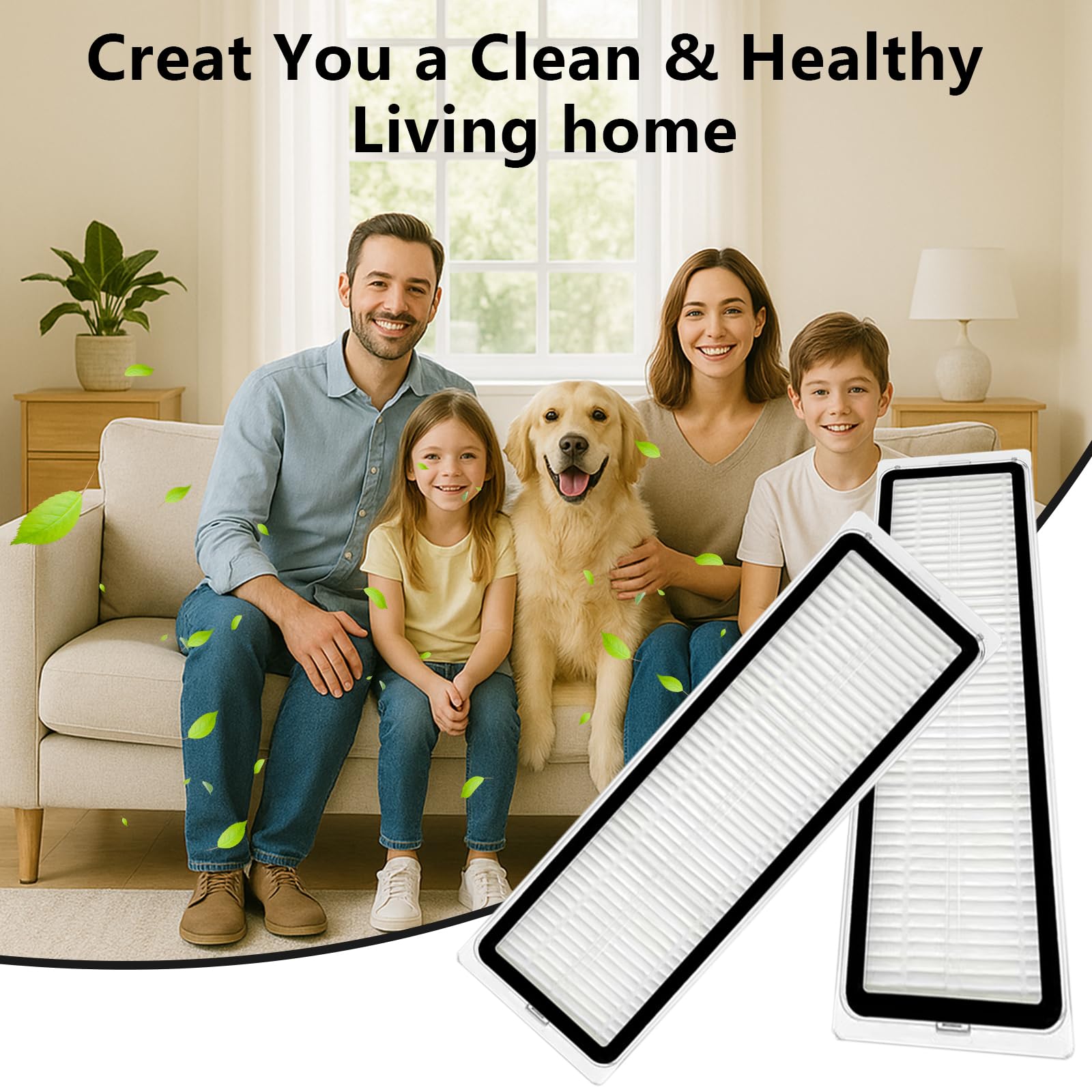 HEPA Filtry Akcesoria do Xiaomi X20 Max/ X20 Pro Odkurzacz Części Zamienne | Robot Vacuum 5/5Pro Odkurzacz HEPA Filtry, X20 Max Akcesoria,6 Sztuki Filtry, Zmywalny I Wielokrotnego Użytku Części Zamienne