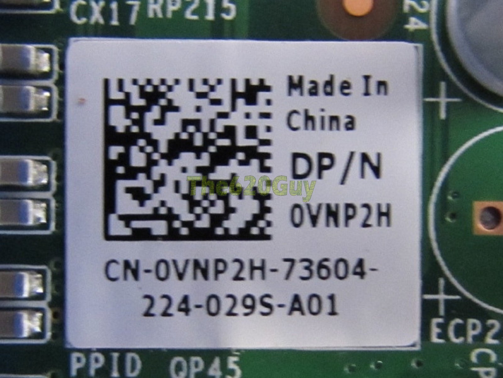 Dell Optiplex 990 Desktop LGA1155 Q67 Motherboard System Board