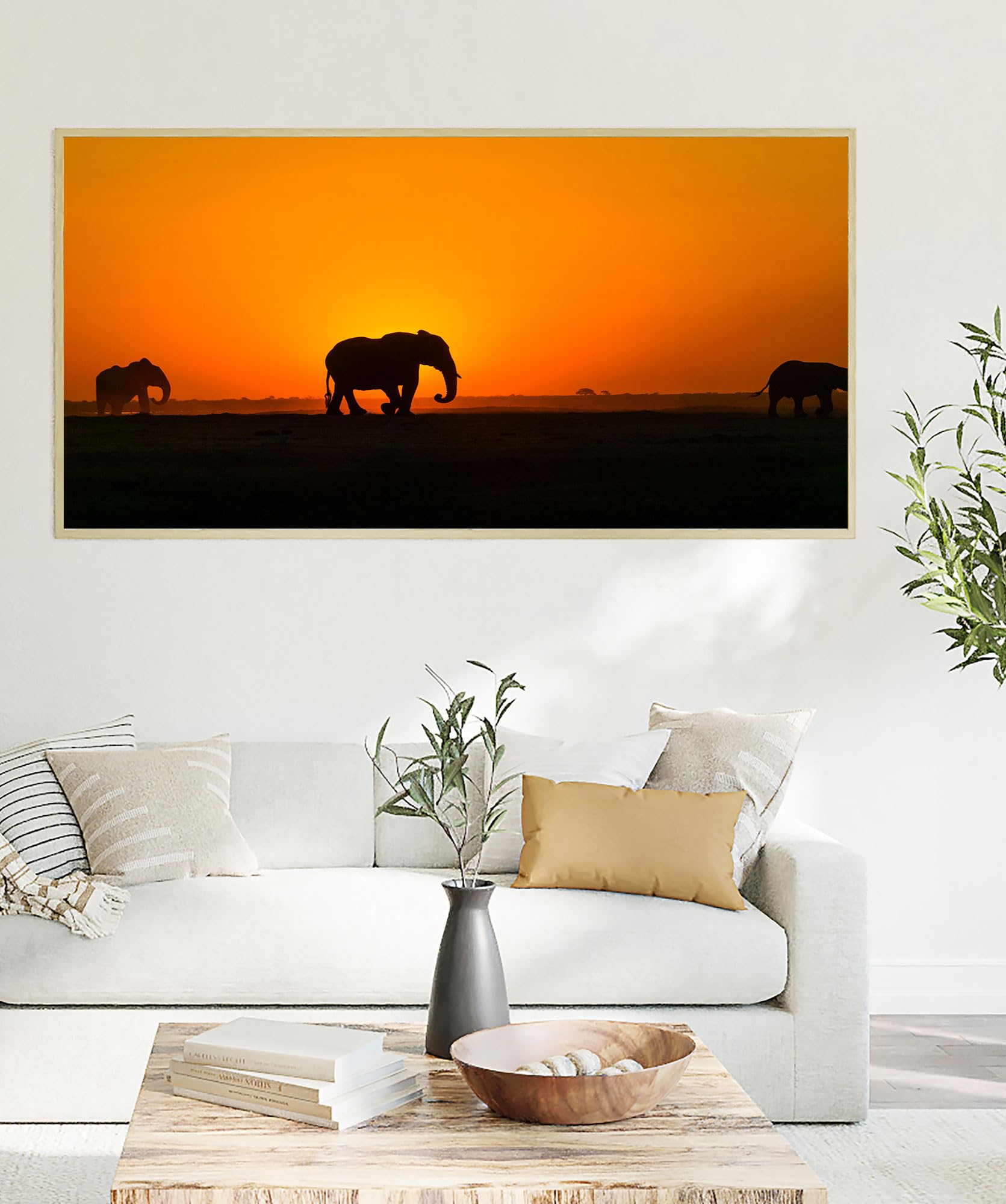 Instarry Kit Diamond Painting 5D Fai Da Te Elefante 60x40 Cm - Quadro Moderno Con Tela HD - 3
