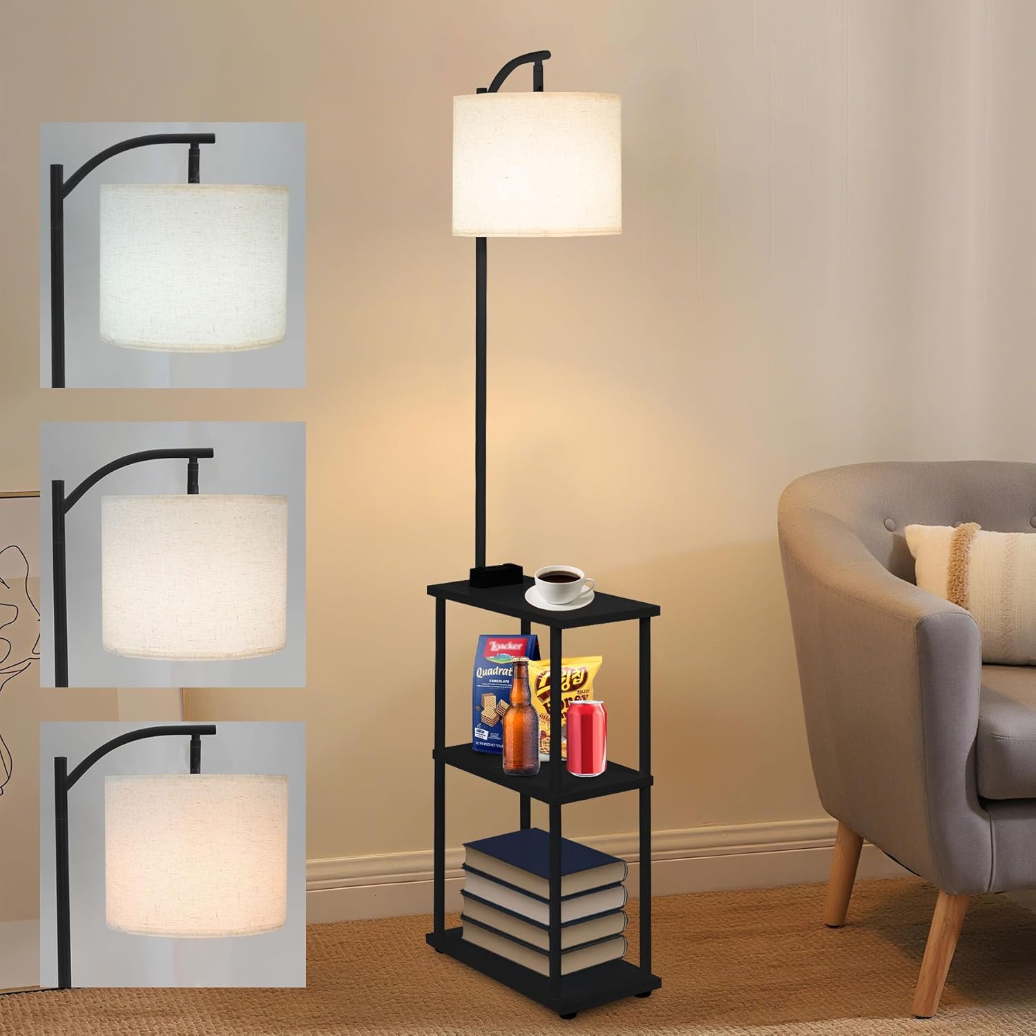 Floor Lamp with Table, Narrow Side Table with Philippines Ubuy