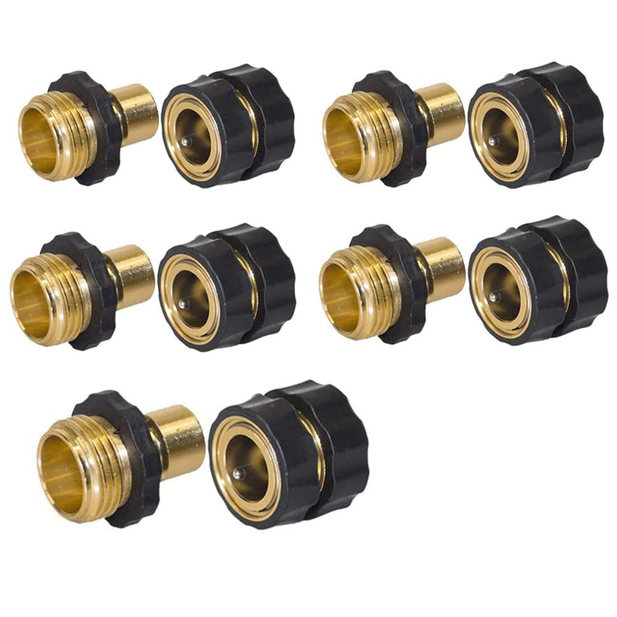 Buy KEWAYO 3/4" Garden Hose Connector, Quick Connect / Disconnect Water