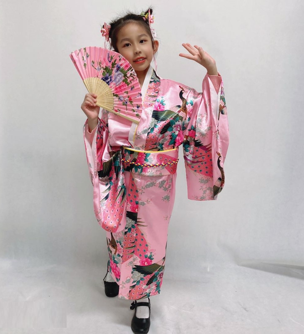 Kimono Fille Wabi (5 couleurs et 6 tailles) – Ma Maison Japonaise