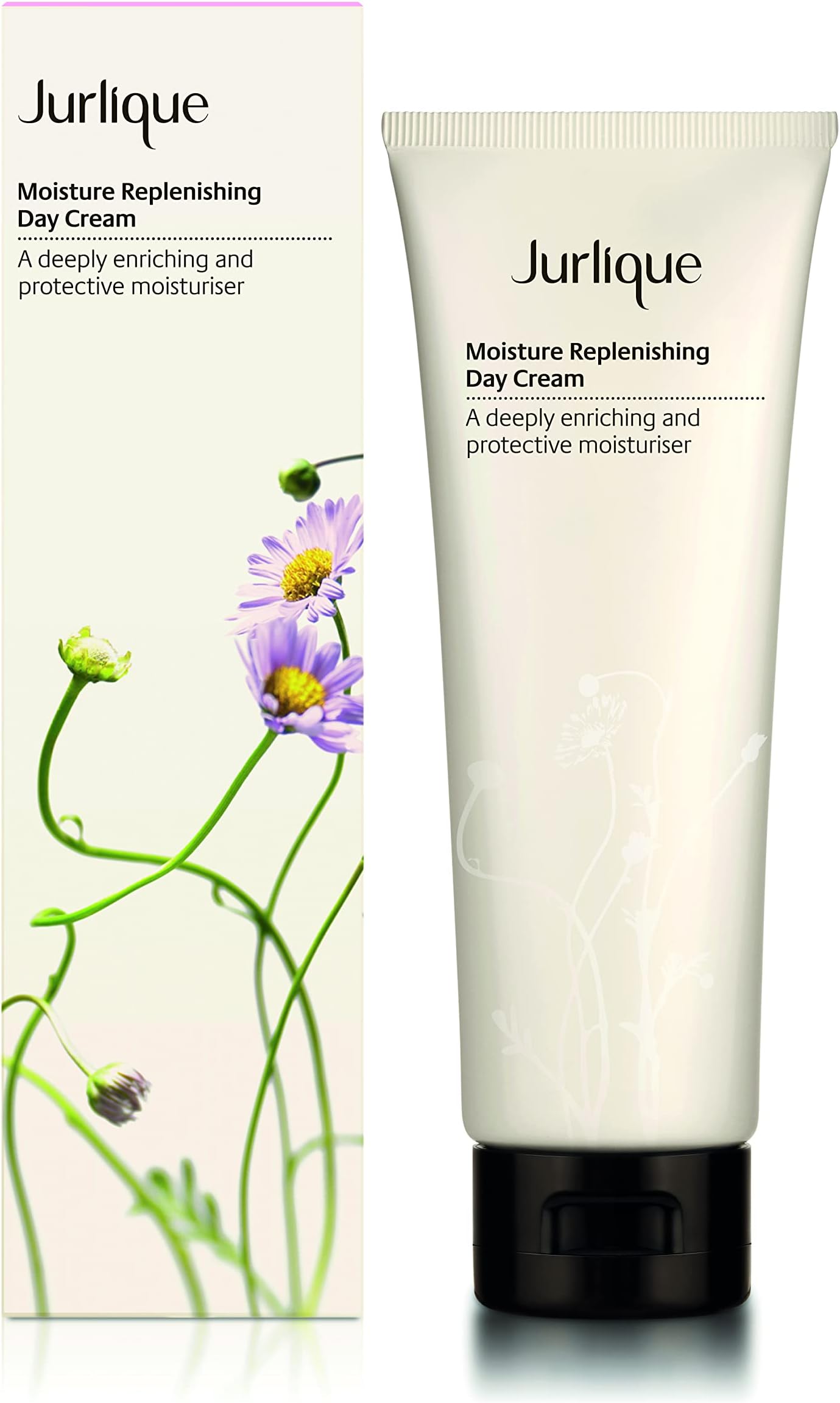 JurliqueMoisture Replenishing Day Cream - Face, Neck & Décolletage - Hydrating Face Cream For All Skin Types - Natural Ingredients - 125ml