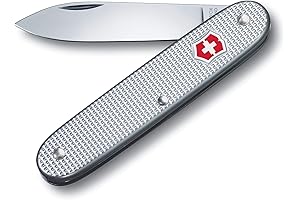 Victorinox Swiss Army Electrician Bantam Alox Medium Pocket Knife Silver 93mm