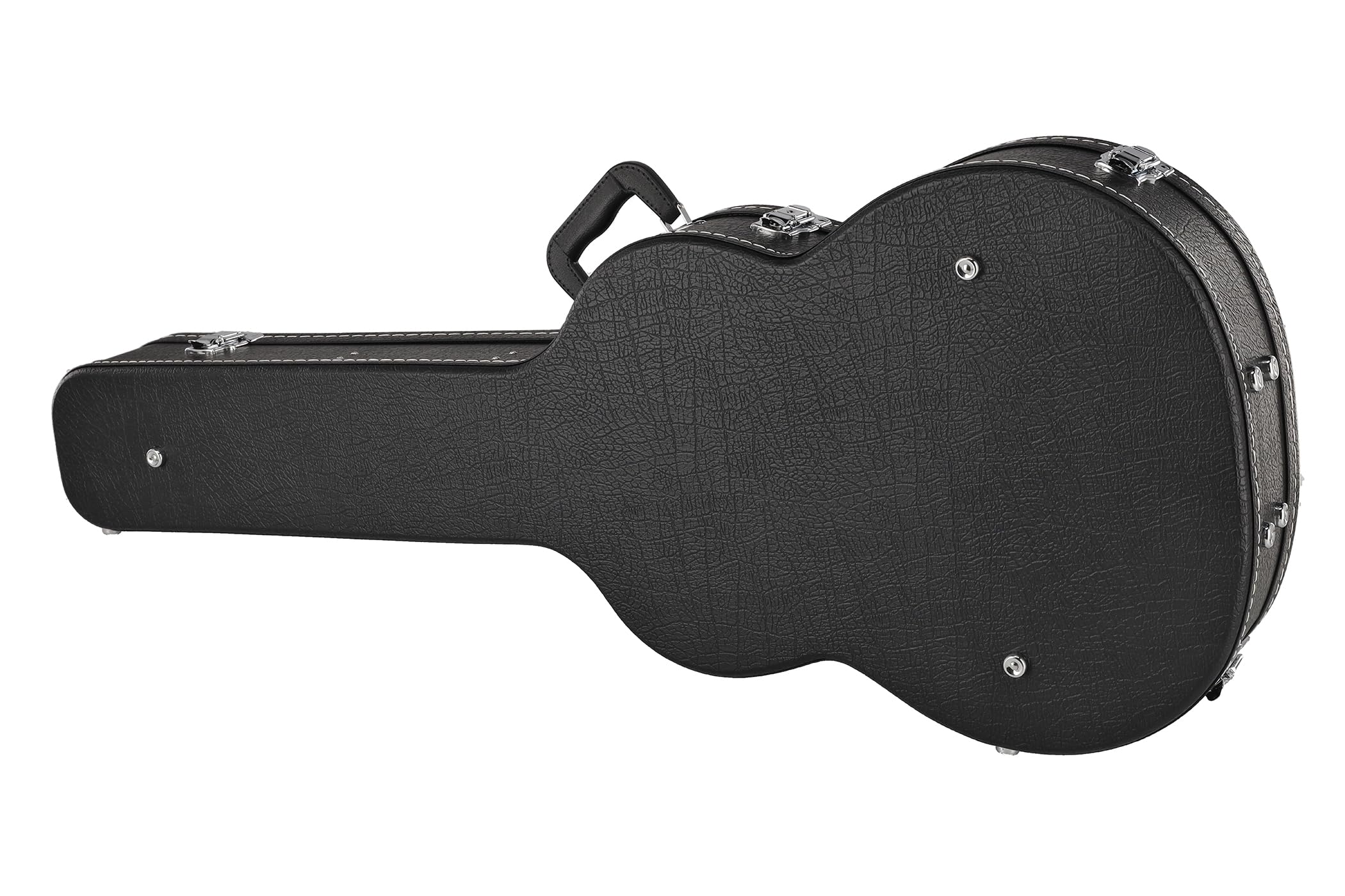 GEWA custodia in legno con rivestimento in plastica nera, custodia per chitarra classica