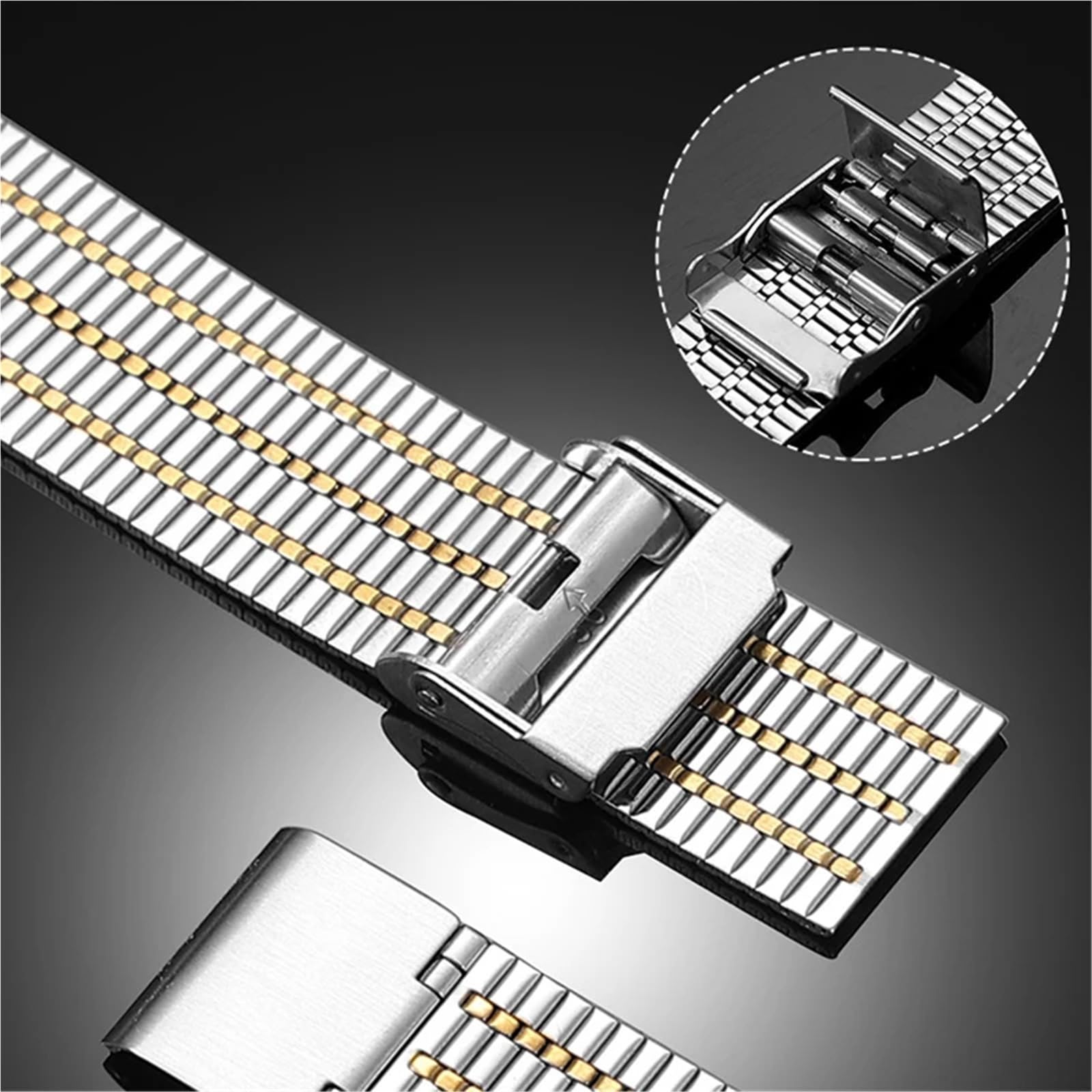 20mm 22mm metalowe opaski do Garmin Forerunner 265 255 245 645 Misic pasek Venu 3 2 Plus Sq/Vivoactive 5 4 bransoleta ze stali nierdzewnej od zegarków