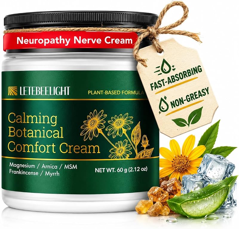 Creme corporal com magnésio Letebee Light, 56 g