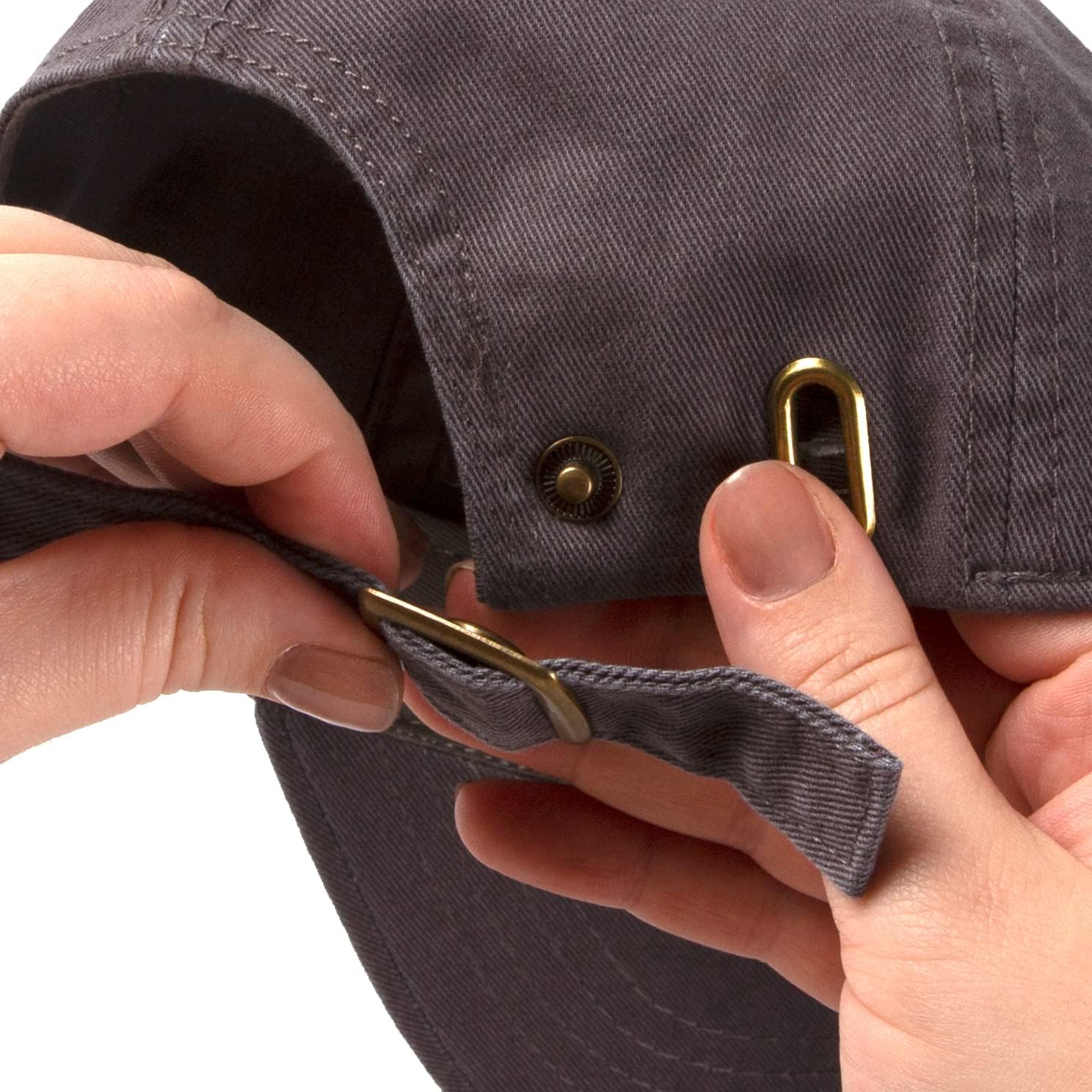 Pavilion Gift Company Camping People Adjustable Strap Cap image 3