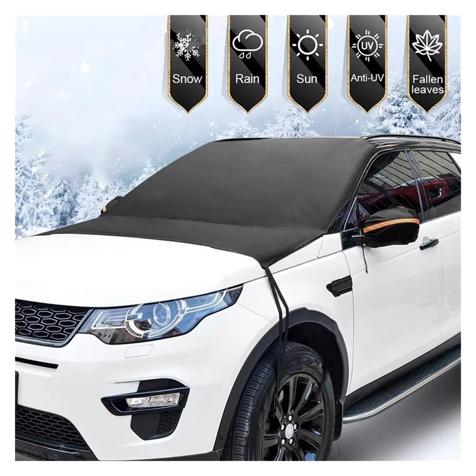 Autoscheiben Sonnenschutz Universal Auto Windschutzscheibe Schnee Abdeckung Outdoor Auto Abdeckung Sonnenschutz wasserdichte Oxford Tuch Sonnenschirm Schnee