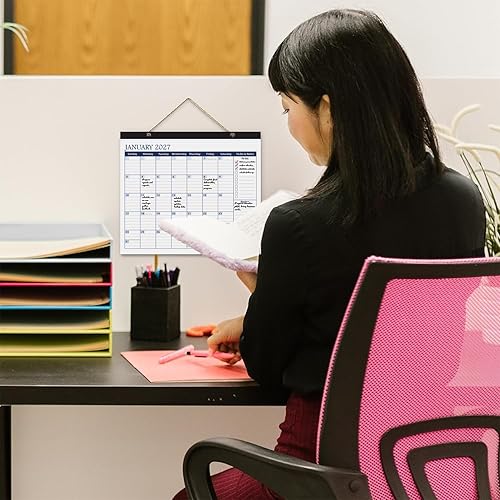 Miniatura 6 de StriveZen - Calendario de refrigerador 2026 2027, magnético, mensual, enero de 2026 a diciembre de 2027, imanes fuertes para refrigerador, 10 x 10